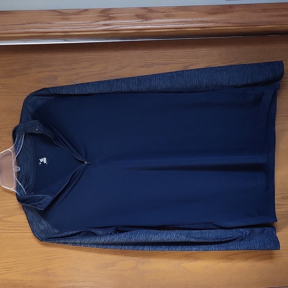 Navy athletic top